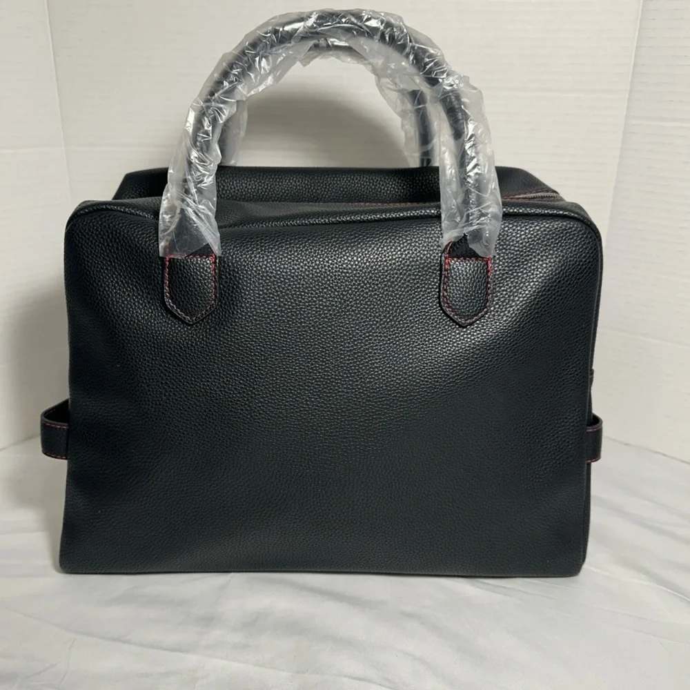 Polo Ralph Lauren Pebbled Duffle bag black